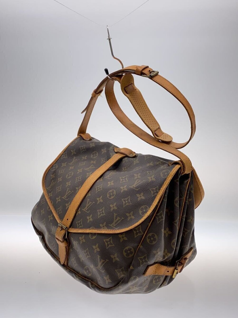 Louis Vuitton Canvas Saumur Brown